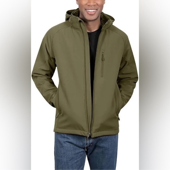 Kirkland Signature Men’s Water-Resistant Fleece Lined Softshell Jacket - Picture 4 of 4